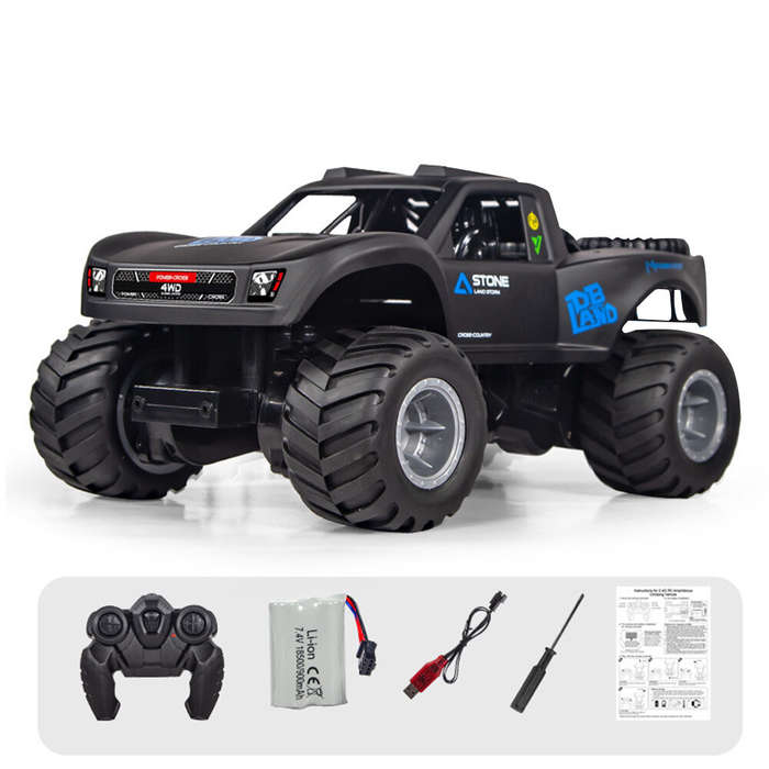 Orange - JJRC Q156 1/16 2.4G 4WD RC Car Amphibious Waterproof Off Road Climbing Truck 360 Spin Stunt