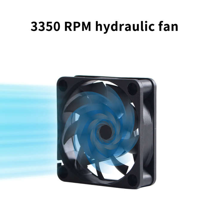 Black - S6015D24MA 6015 24V HydraulicCooling Fan 3350RPM Suitable for Creality K1/K1 MAX 3D Printer