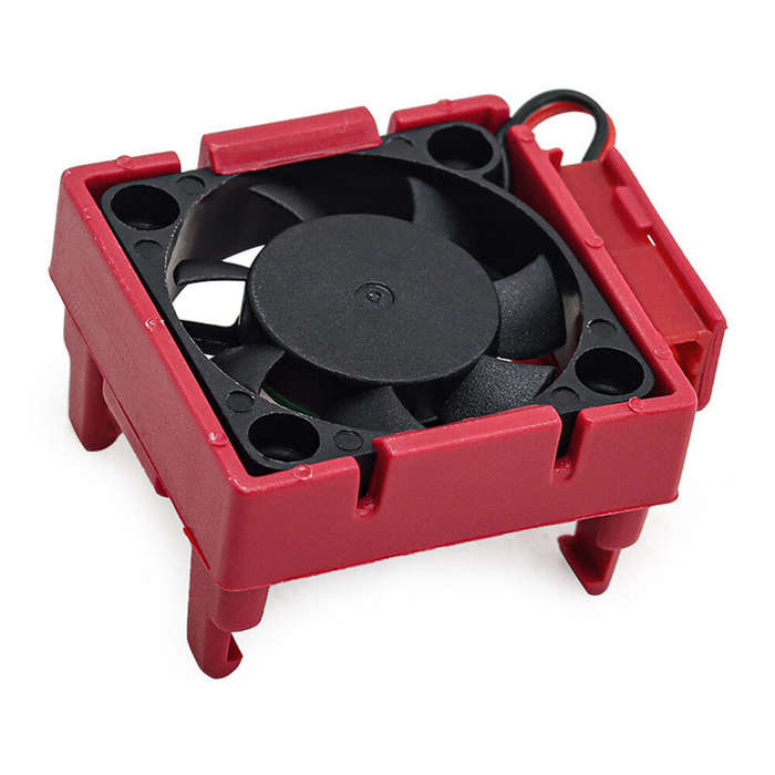Black - Upgraded Heatsink Cooling Fan VXL-3S #3340 for Slash Rally Bandit Stampede RC Cars Vehicles