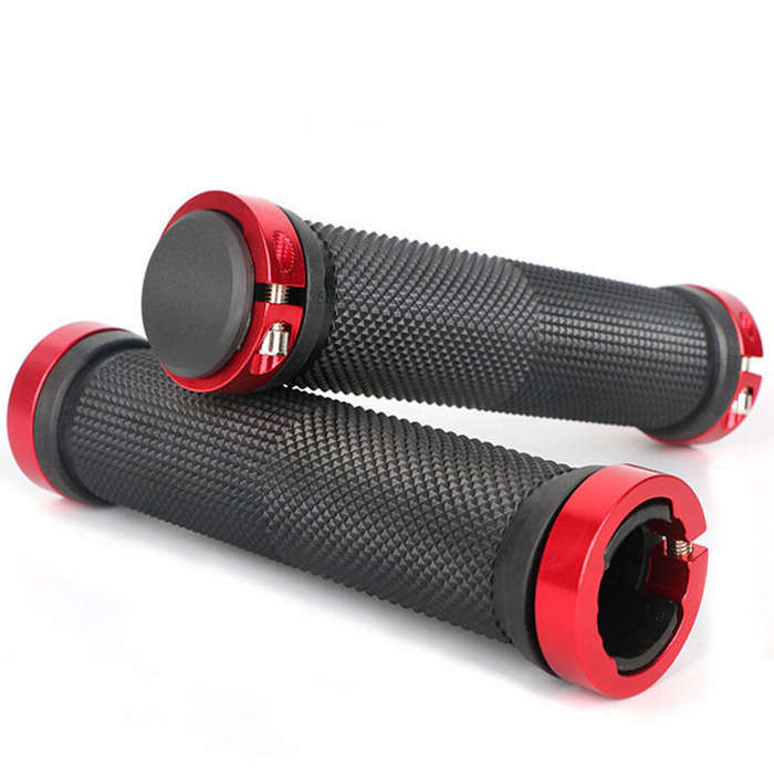 Blue - 2023 New Bicycle Handlebar Grips Non-slip Road Soft Mountain Bike Handle for Cycling