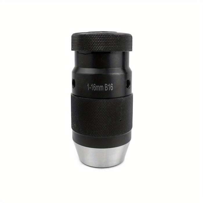 .A - HT2942 MT2-B16 Arbor Self-Tightening Keyless Lathe Drill Chuck 1-13mm Capacity 45# Steel for Dr