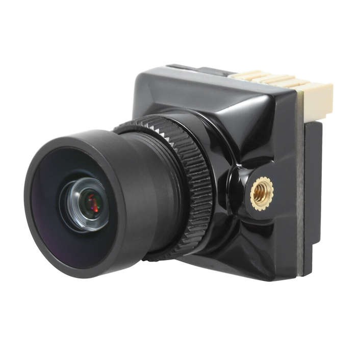 Black - INJIEAN B19 PRO MAX Night Vision Camera - 1/2.8'' Starlight Sensor, 1800TVL, 5-30V Low Light