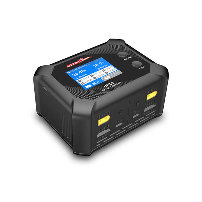 US Plug - UltraPower UP12 AC 200W Dual Channel Charger for 2-6S LiPo LiFe Lilon 4.50V LiHV Battery