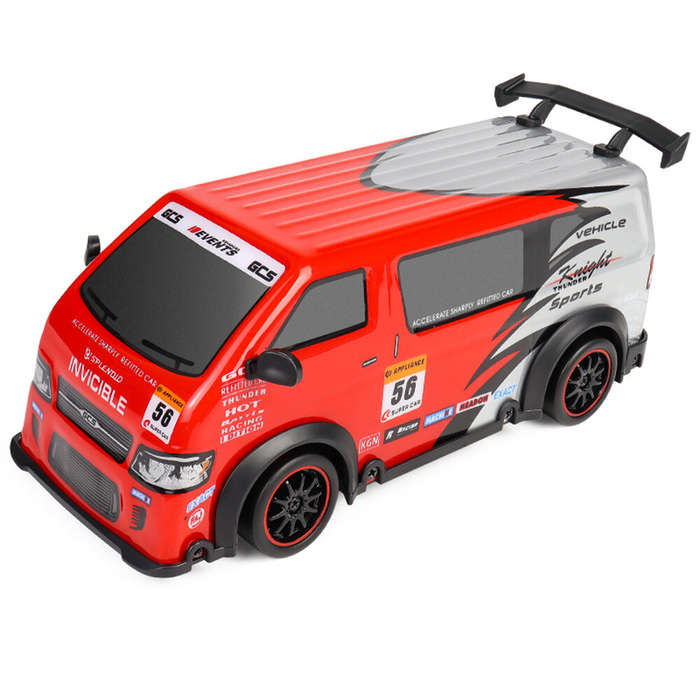 Blue - HR 2159 1/24 4WD 2.4G High-Speed Drift Truck Off-Road Model Electric Remote Control RC Car W/
