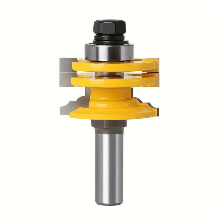 12mm Shank - LAVIE 1/2 Inch 8mm 12mm Shank Ogee Rail and Stile Router Bit Reversible Glass Door Rail
