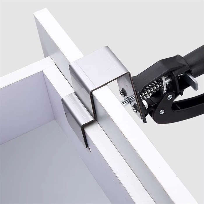 TYPE-A - 1PC Adjustable Drawer Fixing Clamp Quick-Release Drawer Panel Clamp Woodworking Installatio