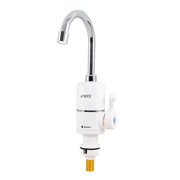 EU - 3000W Fast Electric Water Heater Tap IPX4 Waterproof Instant Heating Multi-layer Coated EU Plug