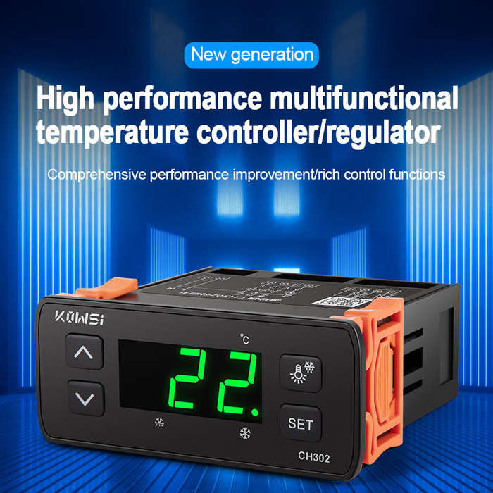 KWS-CH302 AC110-220V LED Digital Thermostat for Incubator Temperature Controller Dual Sensor Refrige