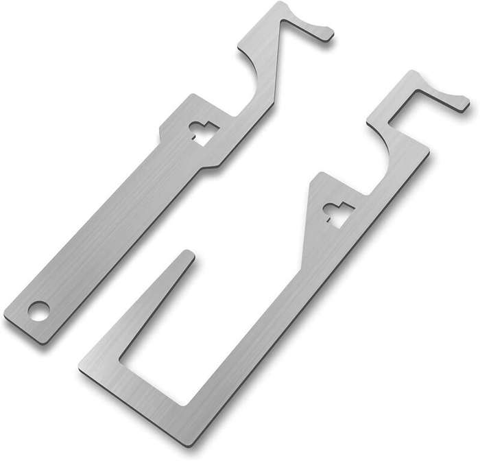 #A - 5PCS Stainless Steel Multi-Functional Pry Bar Tool Ergonomic Handle Waterproof Design Nail Pull