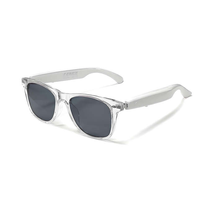 White Frame-Anti Blue Light - F16 AI Smart bluetooth 5.4 Glasses Real Time Translation 100 Languages