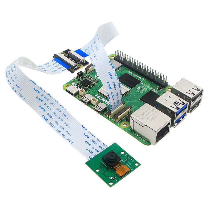 Black - Raspberry Pi 5 / Pi Zero DSI Display and CSI Camera 15pin to 22pin Adapter Board Plug and Pl