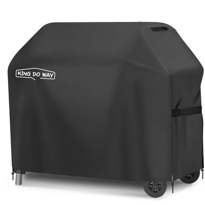 Black - Waterproof Anti-UV BBQ Grill Cover Tear-resistant Non-fading Grill Cover