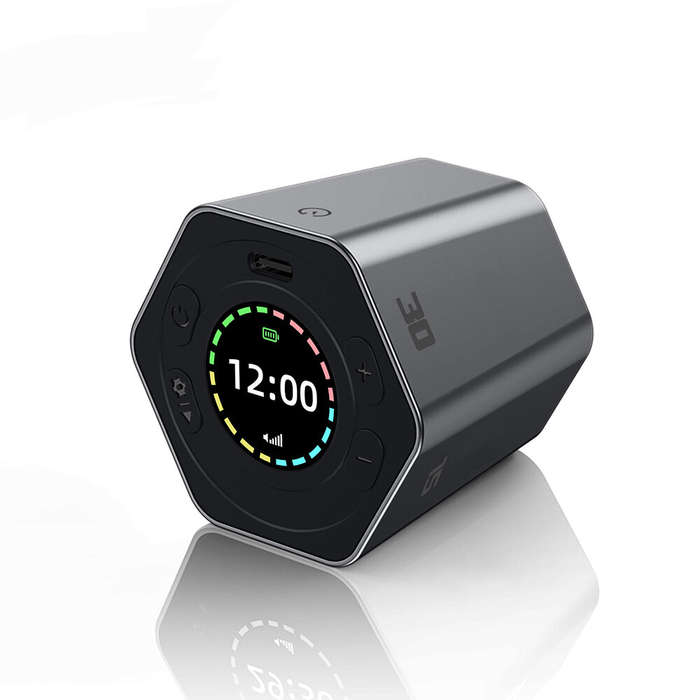 Blue - Hexagon Digital Clock Timer Magnet Cube Timer Kitchen Hexagon Flip Timer for Study Cooking Tr