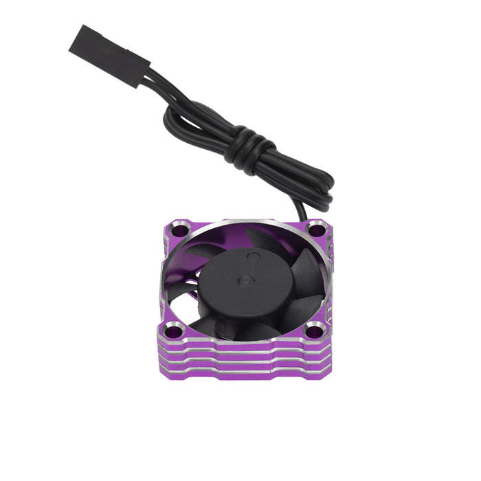 Purple - High-Speed Fan 25000rpm Universal 30*30mm Motor Esc Cooling Aluminum Alloy 3010 Fans RC Car