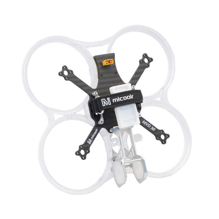 Frame Kit - MicoAir MVD30 136mm 3 Inch 4-6S Frame Kit Carbon Fiber Compatible with DJI O4 / O4 PRO A