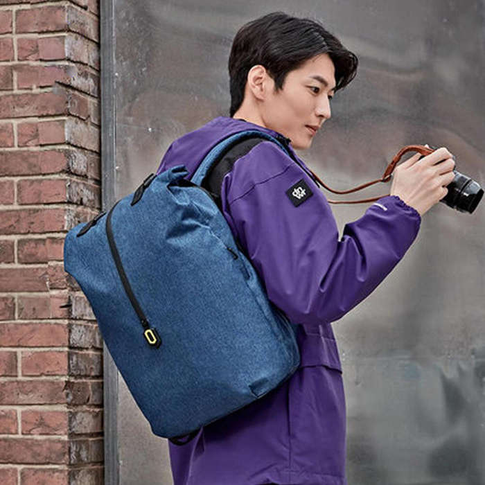 Blue - 90 Fun School Bag Mi Backpack Waterproof Travel Bag For 14 Inch Laptop College Student Backpa