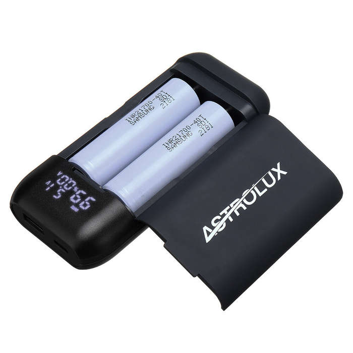 Astrolux PD2 Type-C 18W QC3.0 PD3.0 Quick Charge USB Battery Charger Flashlight RC Phone Power Bank