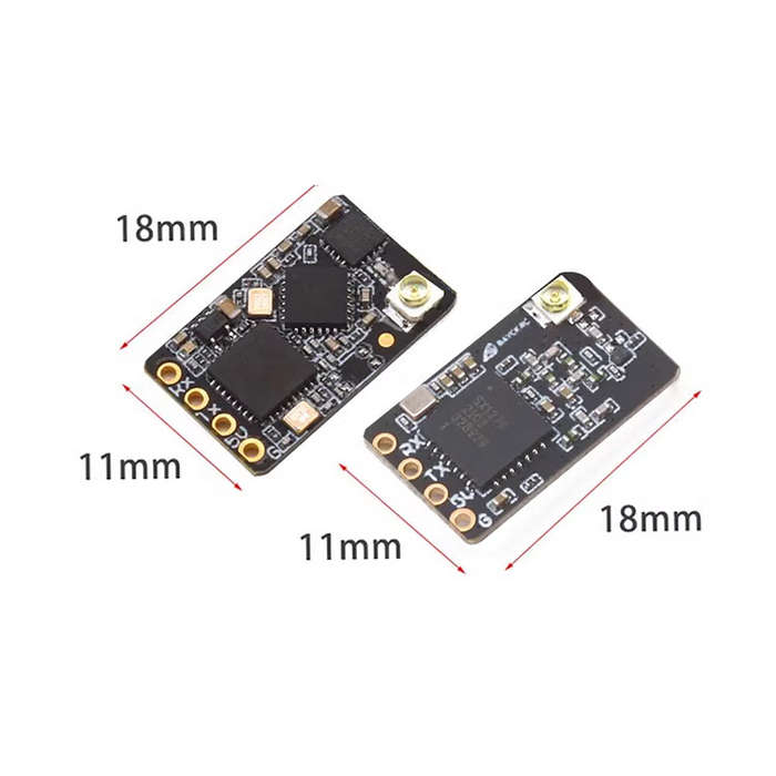 2.4GHz - Cooai ExpressLRS ELRS 2.4GHz/915MHz Nano Receiver T-Antenna for Jumper T-Pro Radiomaster TX