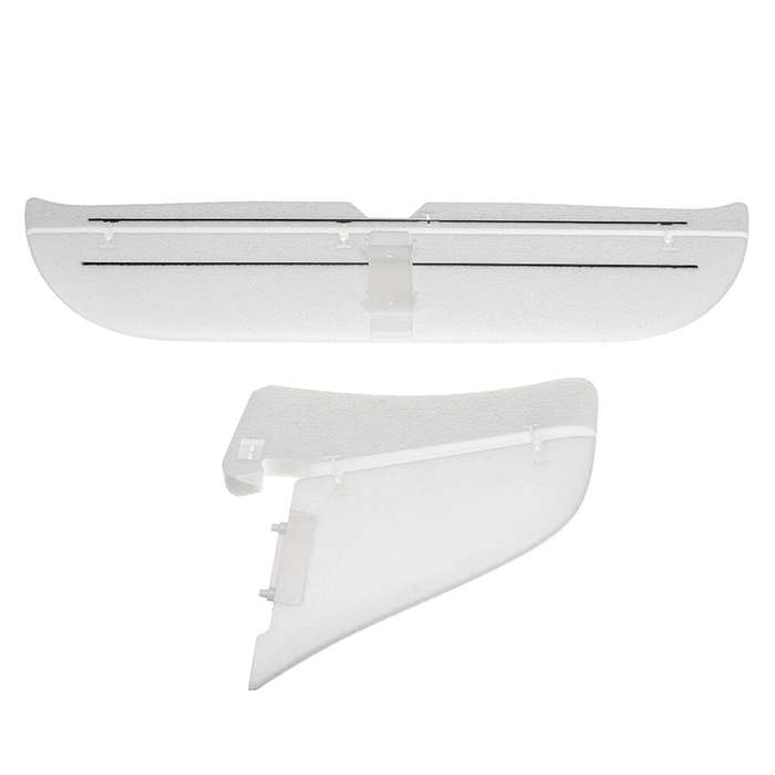 White - VolantexRC PhoenixS 742-7 757-7 1600mm Wingspan EPO RC Airplane Tail Wing (Without Decals)