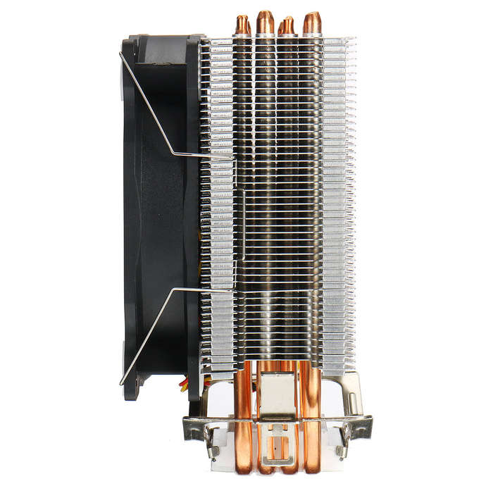 SNOWMAN CPU Cooler Master 4 Pure Copper Heat-Pipes Freeze Tower Cooling System CPU Cooling Fan with