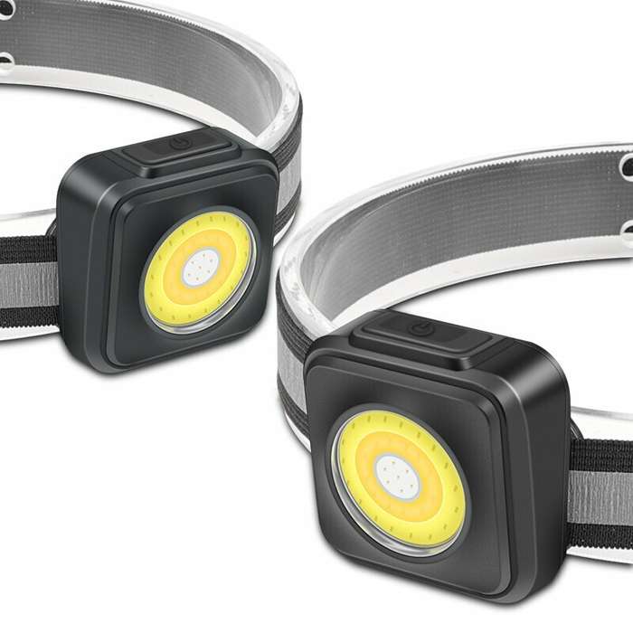 Ultralight COB Mini LED Headlamp USB Rechargeable Portable Strong Outdoor Lighting Headlamp Head Lig