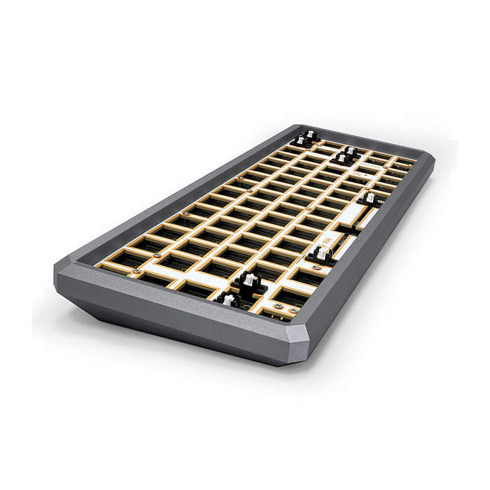 SKYLOONG GK68X Keyboard Kit Hot Swappable NKRO RGB Wired bluetooth Dual Mode PCB Mounting Plate Case