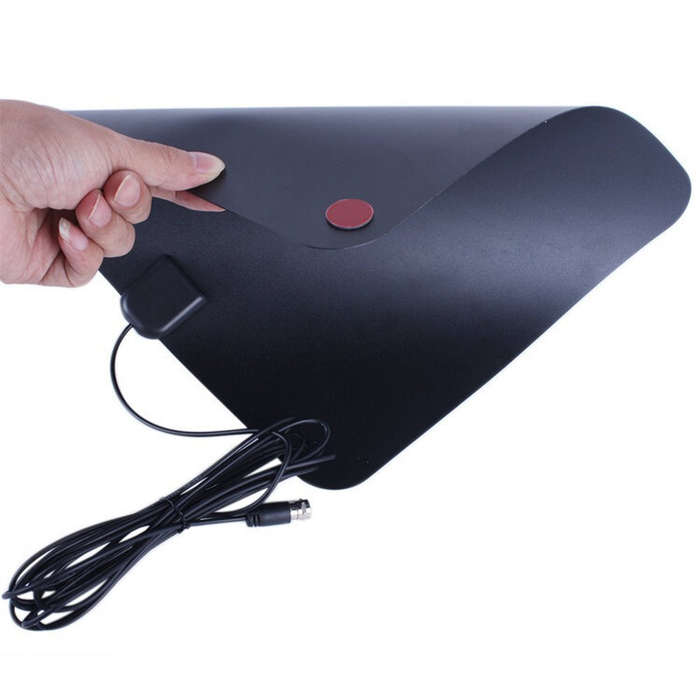 EU Plug - Indoor 4K TV Antenna HDTV Digital TV ATSC Terrestrial Wave Antenna Signal Receiver