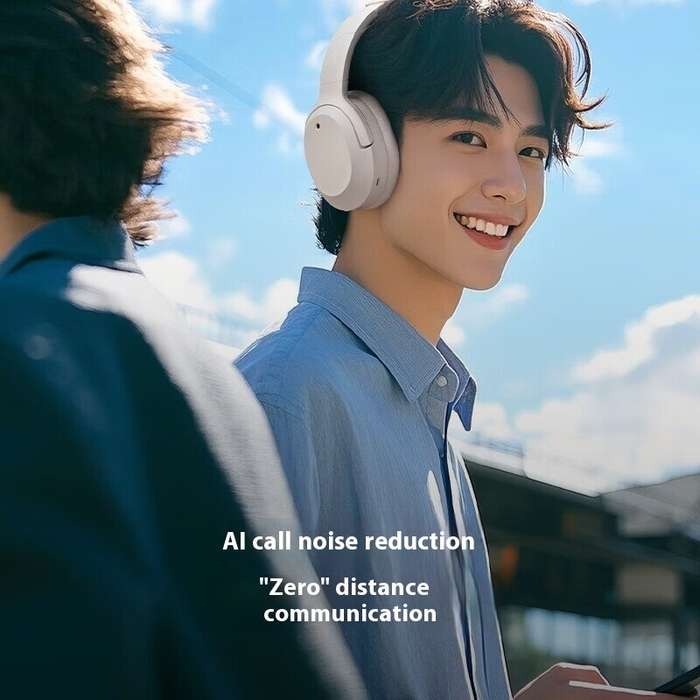 Blue - Edifier W820NB Headset Hi-Res bluetooth Headphone -49dB Noise Cancelling AI Call Noise Reduct