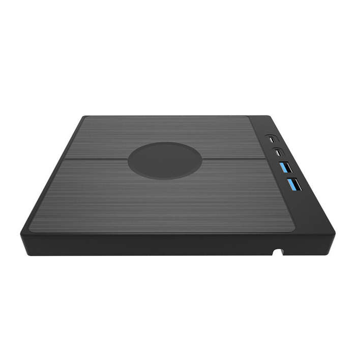 7 in 1 External CD/DVD Drive CD Burner with 2 USB/Type-C Ports USB 3.0 Portable CD/DVD Burner 1 TF/S