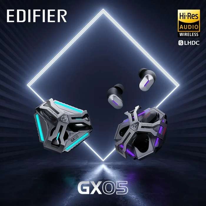Edifier HECATE GX05 Gaming Earphone TWS bluetooth Earbuds All-Metal Sci-Fi Design 15ms Low Latency L