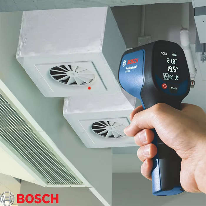 #A - GIS500 Infrared Thermometer -30C to 500C High Precision Laser Digital Temperature Heat Test wit