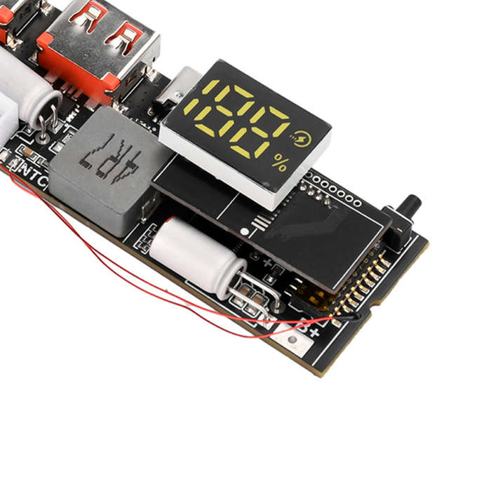 4S 100W - PD 65W 100W Fast Charging Module Mobile Power Supply Board Dual Way Charge 6-Port QC PD PP