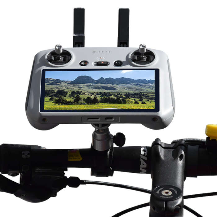 BRDRC RC / RC 2 Screen Remote Control Riding Bracket Action Camera Holder Bike Handle Clamp Bicycle