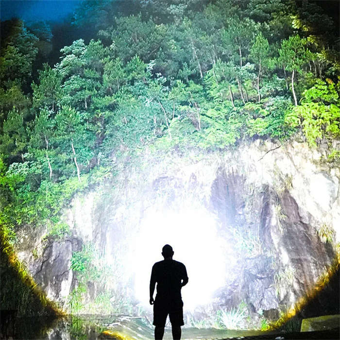Black - Powerful Sensor LED Headlamp Super Bright Head Light Motion Sensor Front Led Head Flashlight