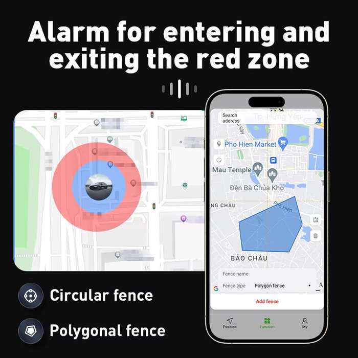 Black - GF-10 GPS Tracker Strong Magnetic Car Anti-Lost Device Pet Kids Bag racking Smart Finder Loc