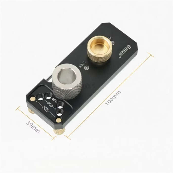 Black - Aluminum Profile Drilling Jig 20/30/40 Series Profile Positioning Punching Locator Set with
