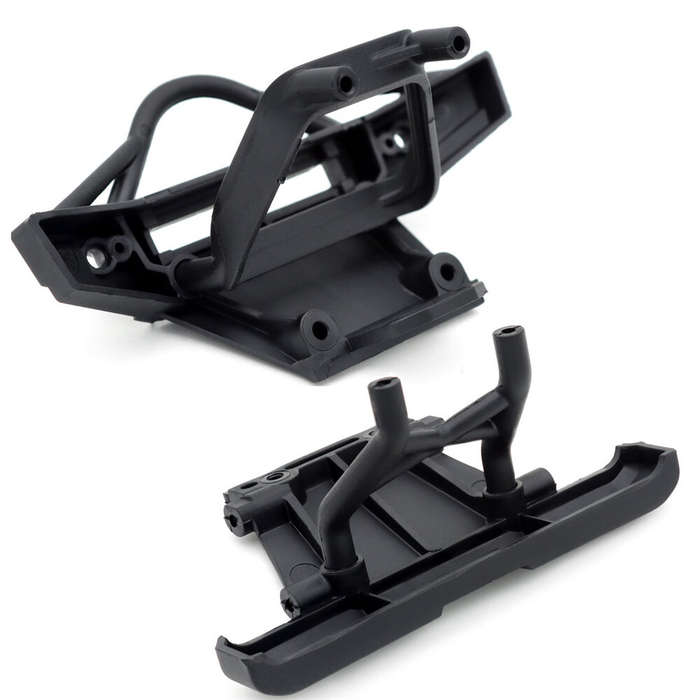 Black - ZD Racing MT16 1/16 RC Car Parts Front Rear Bumper Protector Set Vehicles Models Spare Acces
