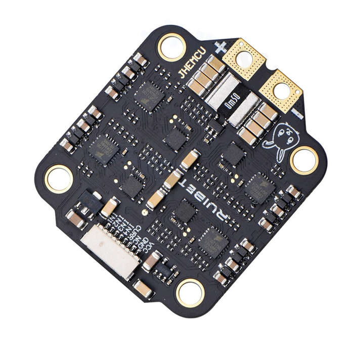 Brushless ESC - 30.5x30.5mm JHEMCU RuiBet 55A BLHELI_S Dshot600 3-6S 4in1 Brushless ESC for DIY RC D