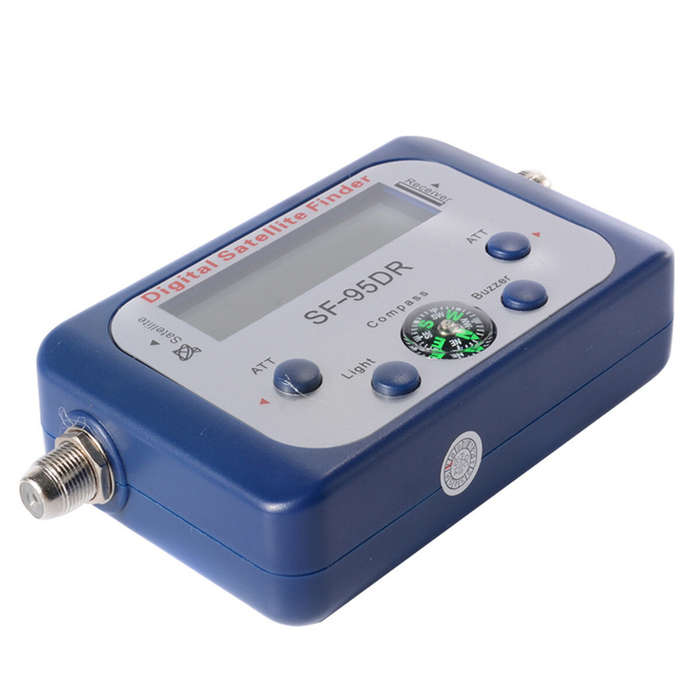 SF-95DR Professional Satellite Finder with High Accuracy Backlit Display LNBF Frequency Indicator Pl