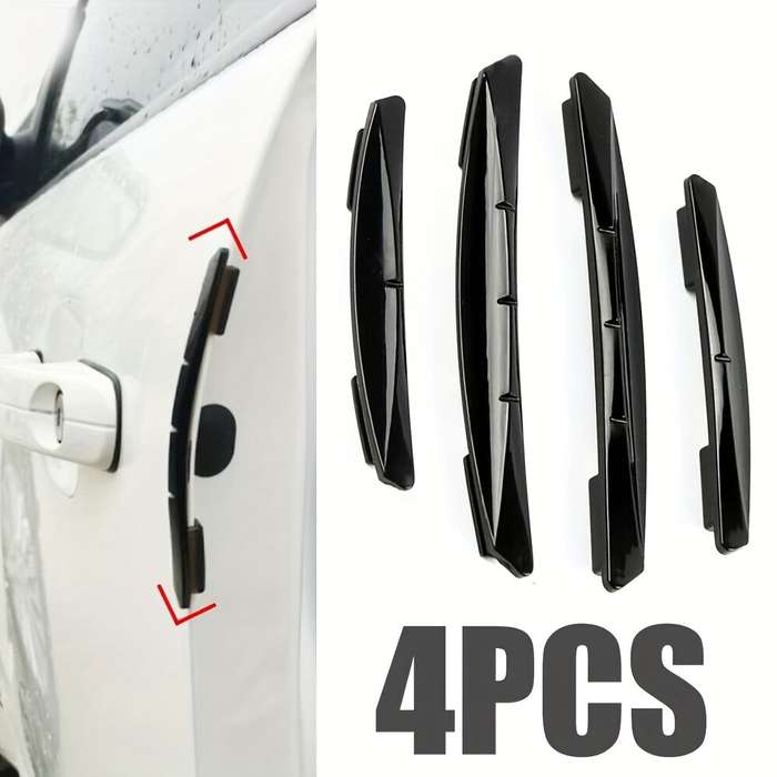 Transparent - Universal 4PCS Car Door Anti-Scratch Strip Door Protection Door Edge Protector Bumper