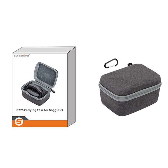 1 Pcs - Sunnylife Storage Bag Portable Goggles 3 Glasses Bag for DJI Goggles 3 / Goggles 2