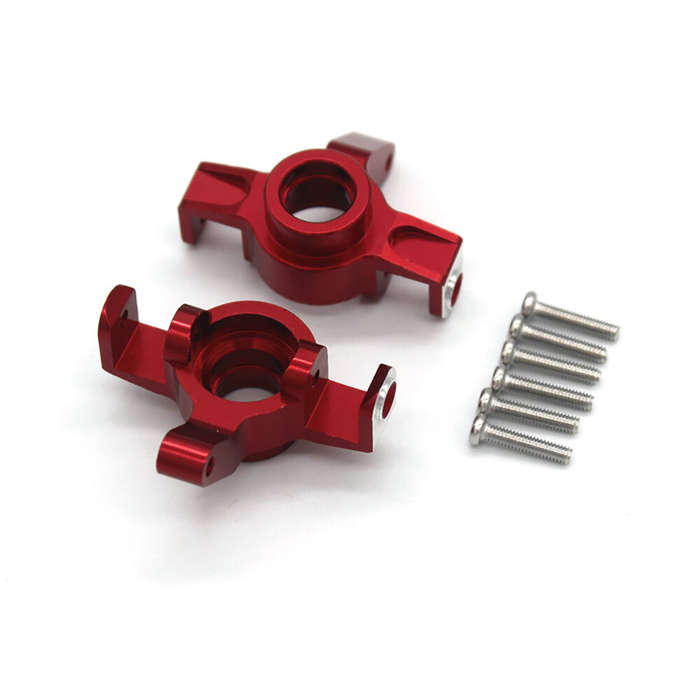 Red - Metal Steering Cup Steering Block For MJX Hyper Go 14301 14302 1/14 RC Car Upgrades Parts Acce