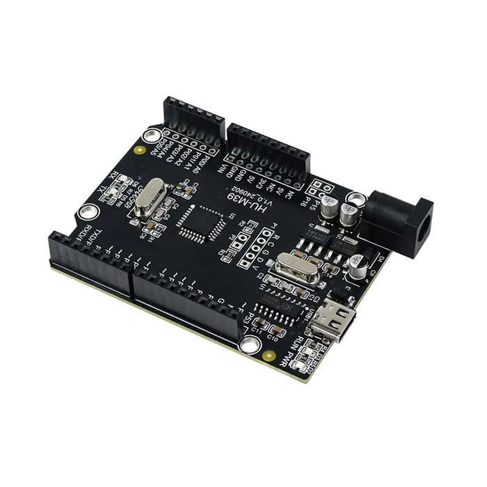 Black - HU-M39 Graphical Programming Core Board Smart Car Robot Module PWM Support Bluetooth NRF24L0