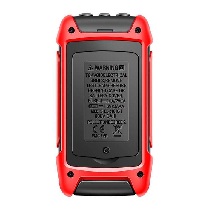Red - ANENG SZ01 6000 Counts Auto Range True RMS Digital Multimeter High Precision Resistance Freque