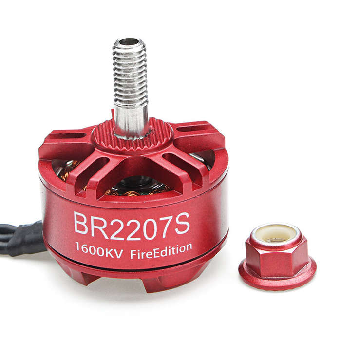 1600KV - Racerstar 2207 BR2207S Fire Edition 1600KV 2200KV 2500KV 3-6S Brushless Motor For RC Drone