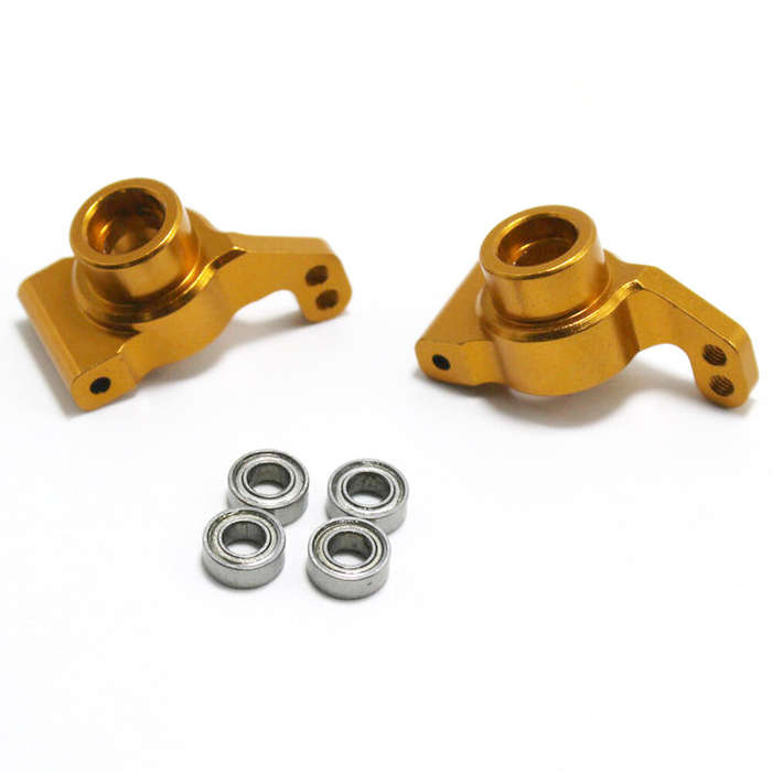 Sky Blue - 1/14 Metal Upgrade Rear Wheel Seat Accessories For Wltoys 144001 EAT14 RC Car Parts