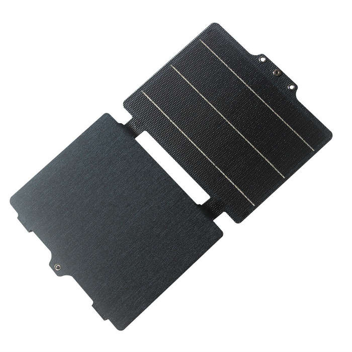 25W - 25W Portable Flexible ETFE Solar Folding Pack Outdoor Mobile Power Charger Panel USB/DC/Type-C