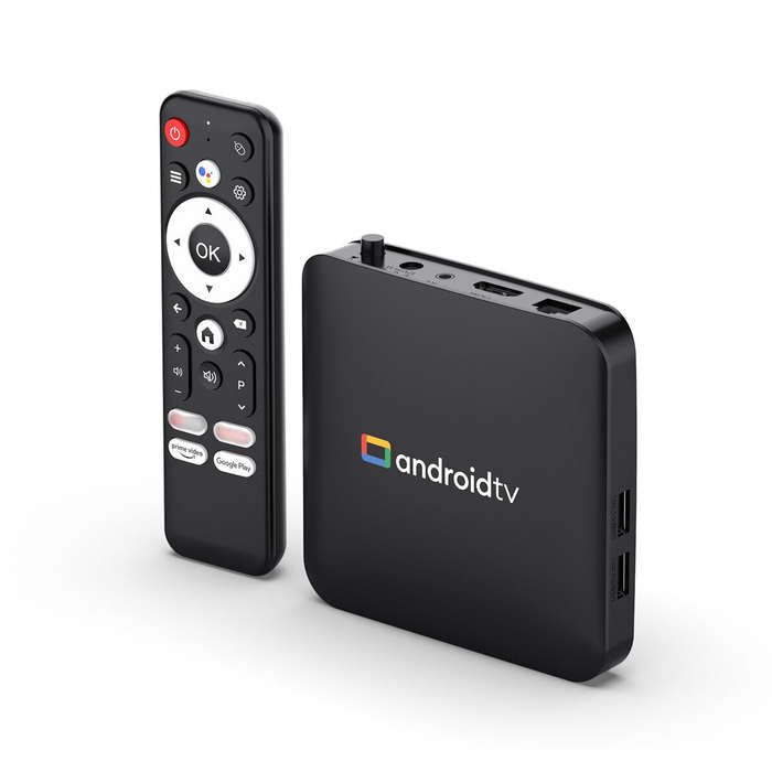 AU Plug - H96 MAX 2+16G Amlogic S905L3 Smart TV Box Android 14.0 Quad-Core Support 5G Dual Band WiFi