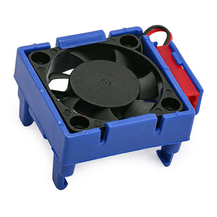 Black - Upgraded Heatsink Cooling Fan VXL-3S #3340 for Slash Rally Bandit Stampede RC Cars Vehicles