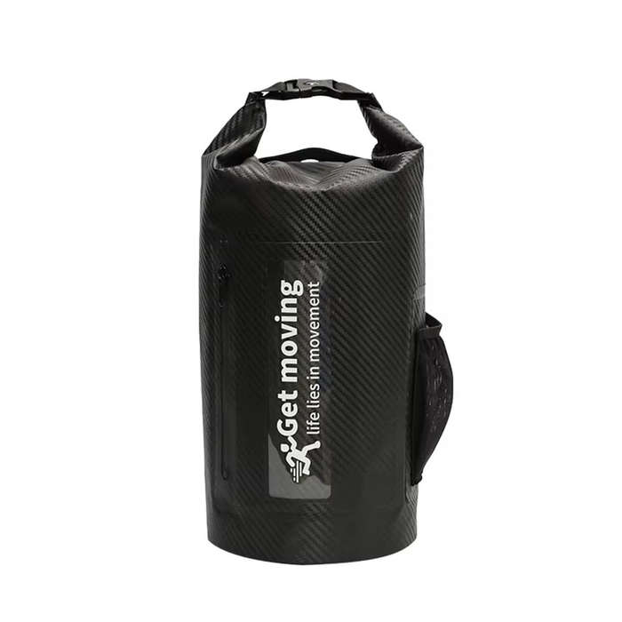 Blue-10L - WaveRite 10L/20L Carbon Fiber Waterproof Dry Bag Pack Sack Hand-Held Bucket Bag, Waterpro